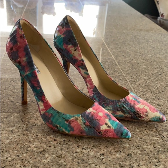 Multicolored Charles David heels - Picture 13 of 14